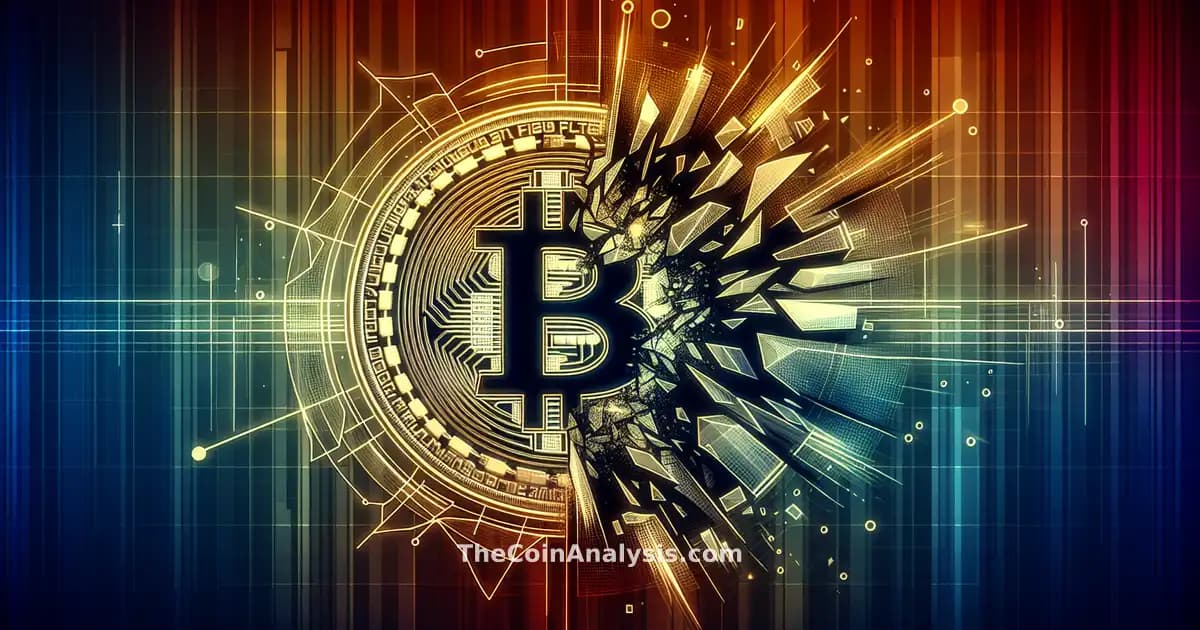 Chute brutale du bitcoin : 1,7 milliard de dollars liquidés et la volatilité explose