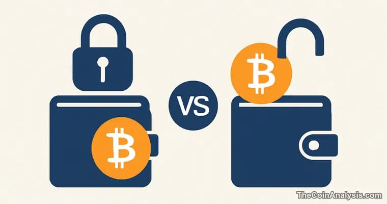 Custodial vs non-custodial : qui détient les clés ?