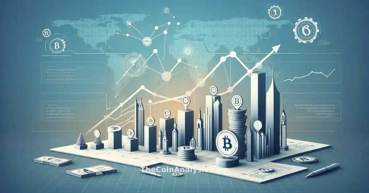 Infographie moderne montrant une forte hausse des sorties de cryptomonnaies d'Iran sur fond de conflits géopolitiques.