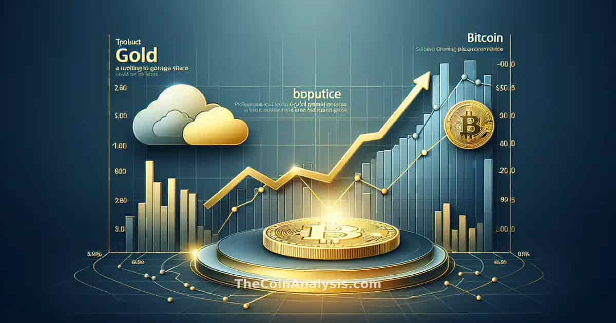 Record historique pour l’or, le bitcoin décroche : la divergence s’accentue