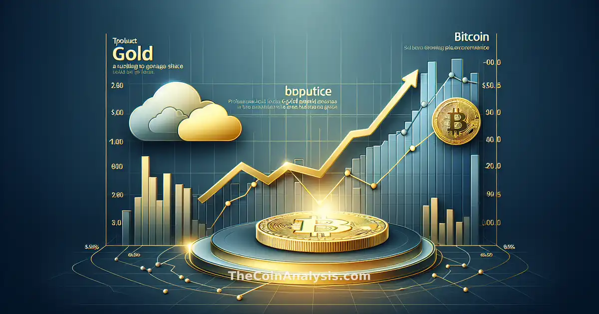 Record historique pour l’or, le bitcoin décroche : la divergence s’accentue