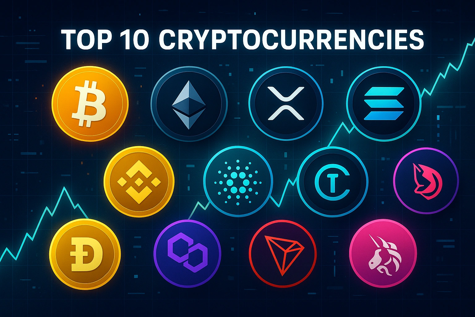 Top 10 cryptomonnaies